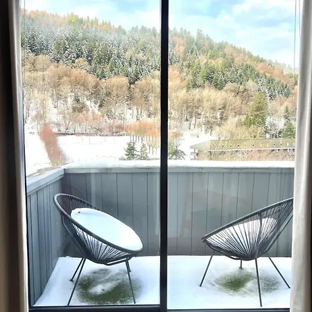 Le Nid Slow - Avec Terrasse Panoramique Sur Le Sancy Appartement *